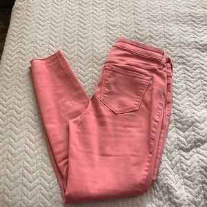 Pink rockstar jeans